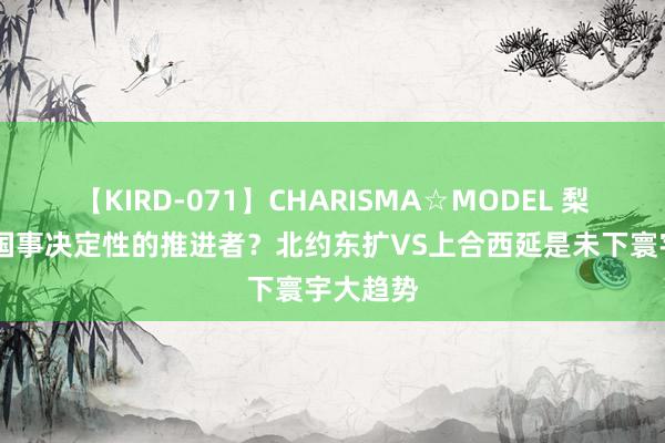 【KIRD-071】CHARISMA☆MODEL 梨々花 中国事决定性的推进者？北约东扩VS上合西延是未下寰宇大趋势