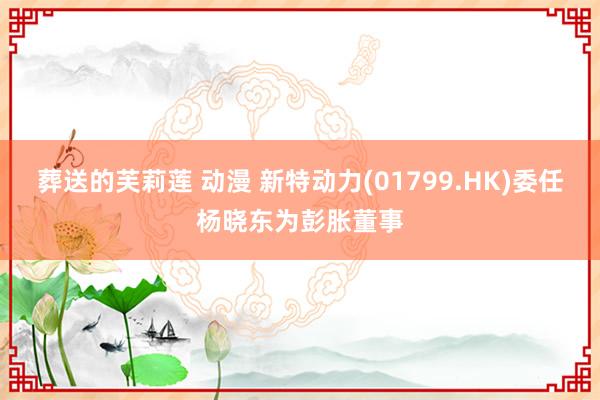 葬送的芙莉莲 动漫 新特动力(01799.HK)委任杨晓东为彭胀董事