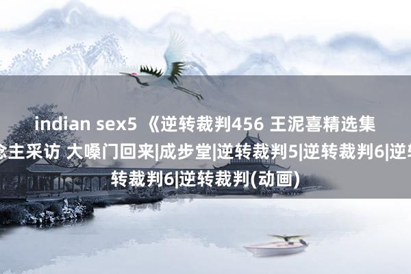 indian sex5 《逆转裁判456 王泥喜精选集》制作主说念主采访 大嗓门回来|成步堂|逆转裁判5|逆转裁判6|逆转裁判(动画)