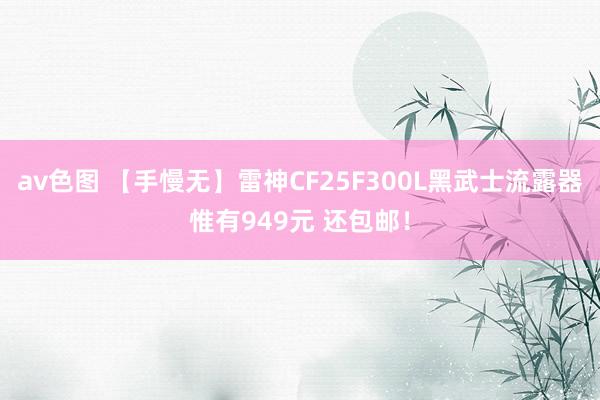 av色图 【手慢无】雷神CF25F300L黑武士流露器惟有949元 还包邮！